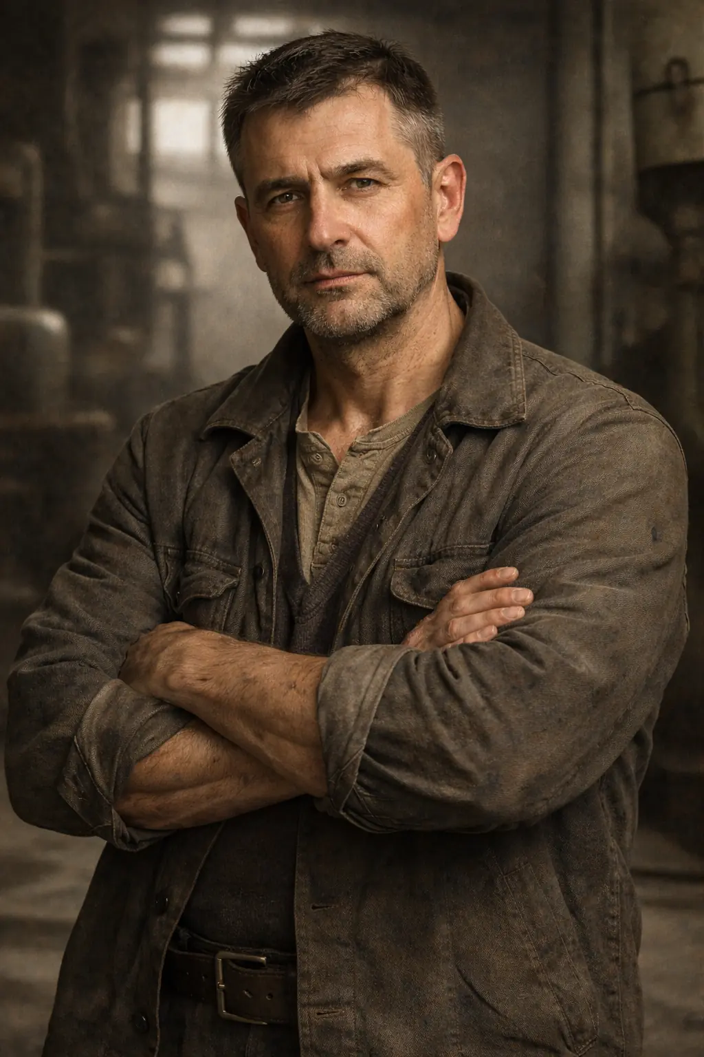 Ближнее Засвияжье. Встает в 6:30, чтобы уехать на завод. Ездит на трамвае. Умеет все, но лучше всего получается пить пиво