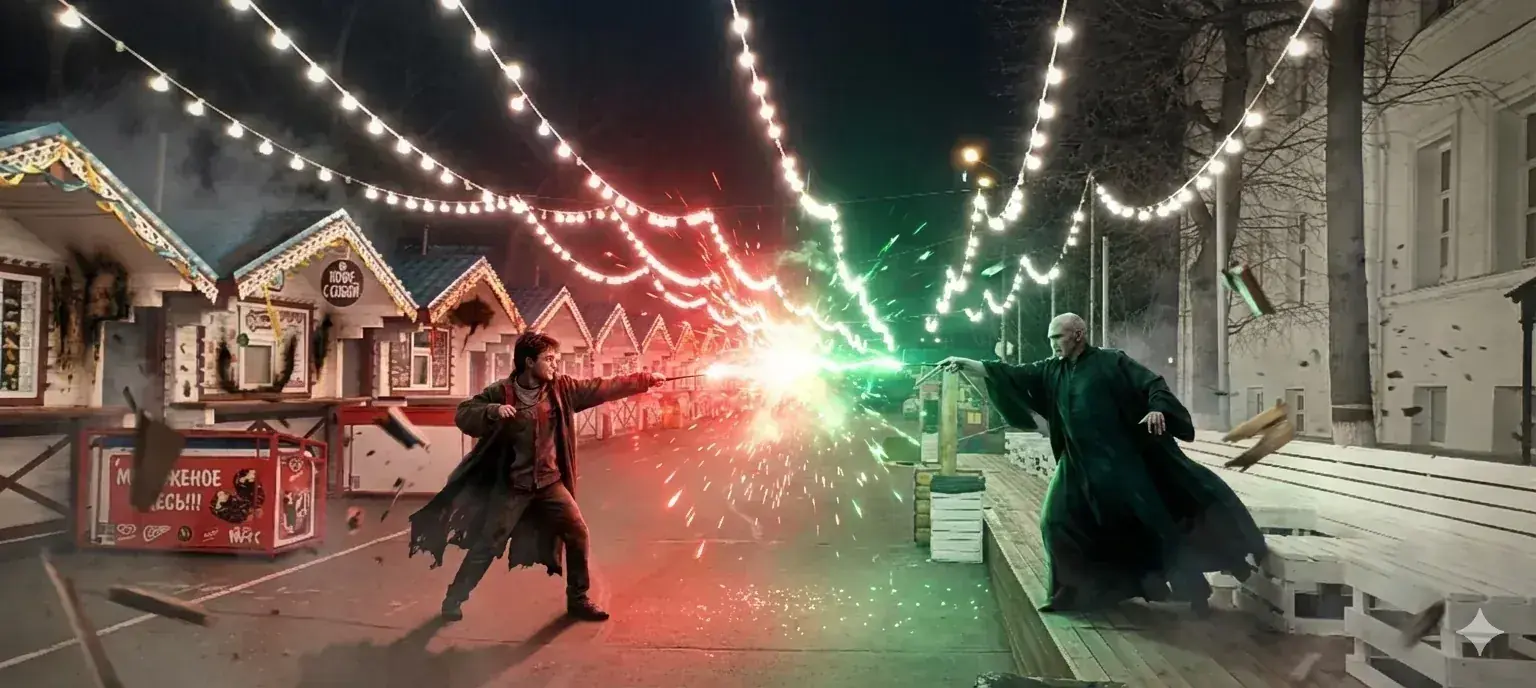 Изображение поста «Гарри Поттер в Ульяновске»